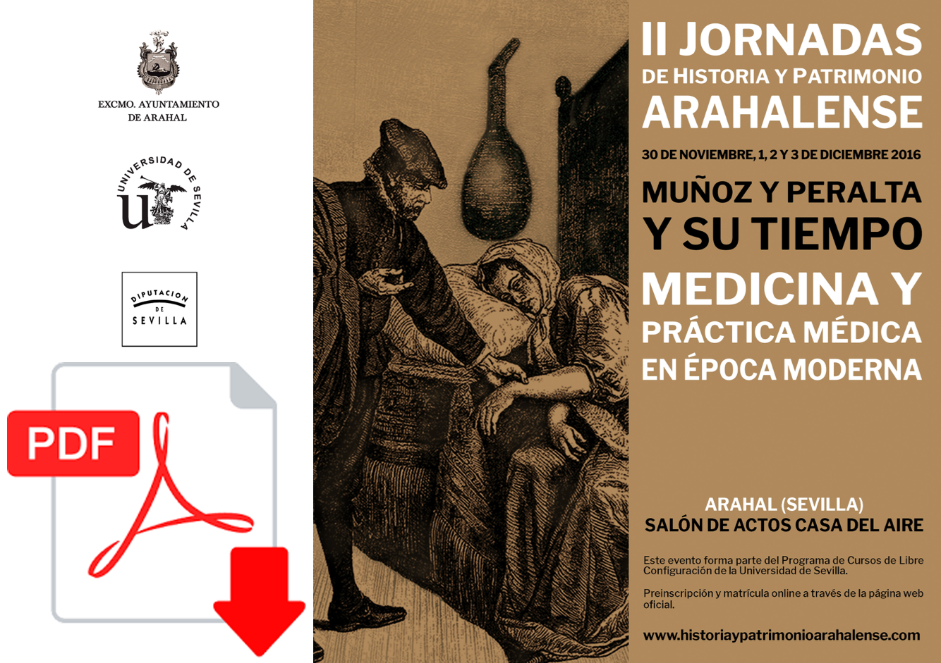 Arahal, historia de la medicina, XIV duque de Medina Sidonia, Pedro Alcántara Pérez de Guzmán, Luis Parejo Fernández